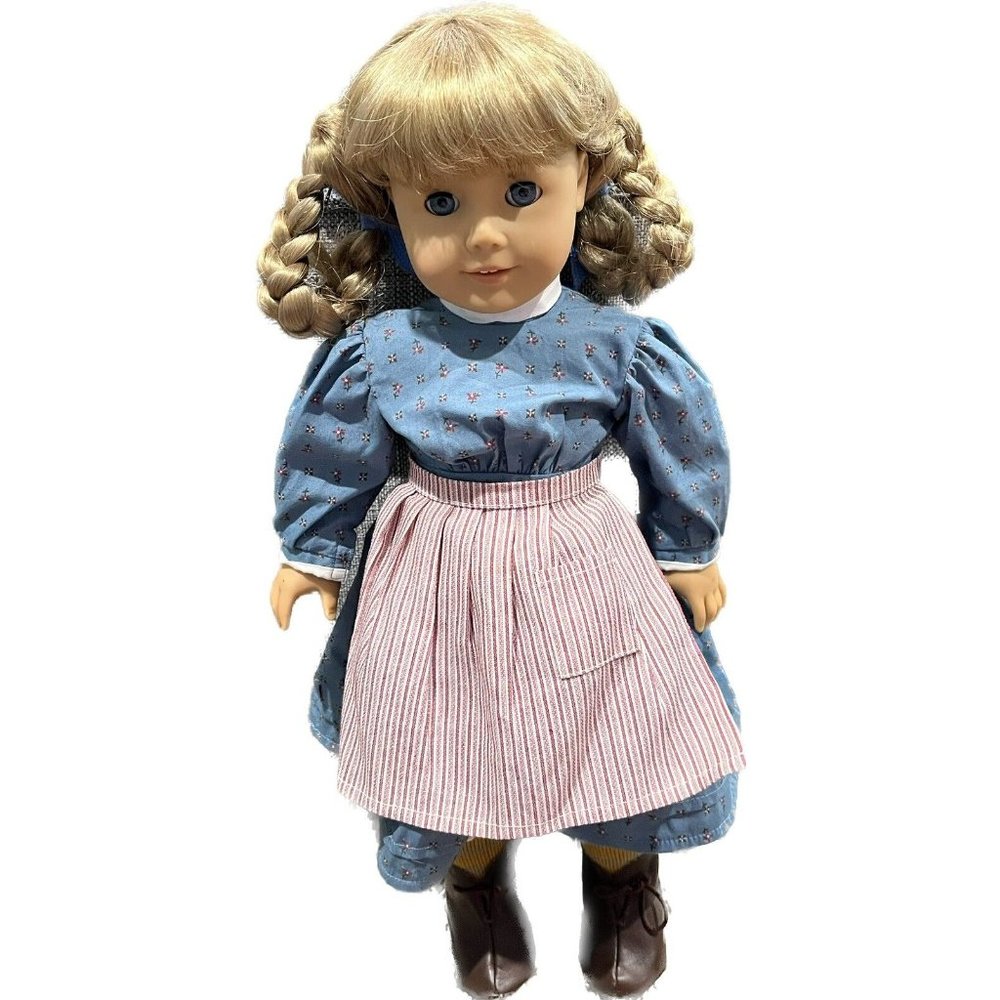 American Girl Kirsten Larson Doll Retired 18” in Meet Outfit